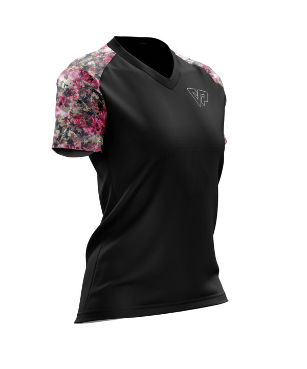 W7 Floral SS Jersey Front